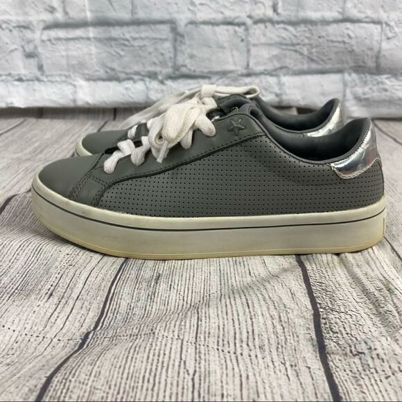 Skechers street Los Angeles street shoes women grey/silver size 7 - Picture 1 of 9